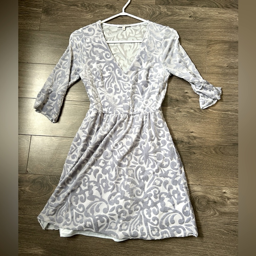 Velvet Pattern Dress